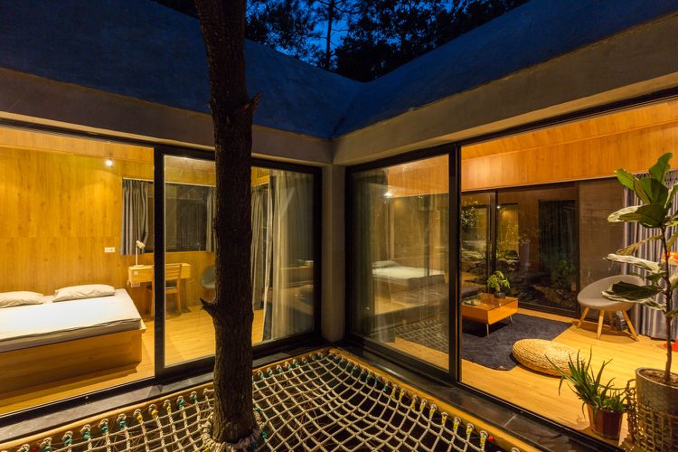 drevená stena drevená stena moderné zariadenie