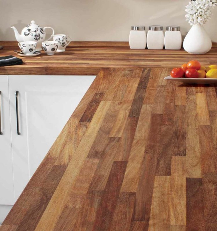 drevená doska patchwork štýl dizajn nápad dekorácie