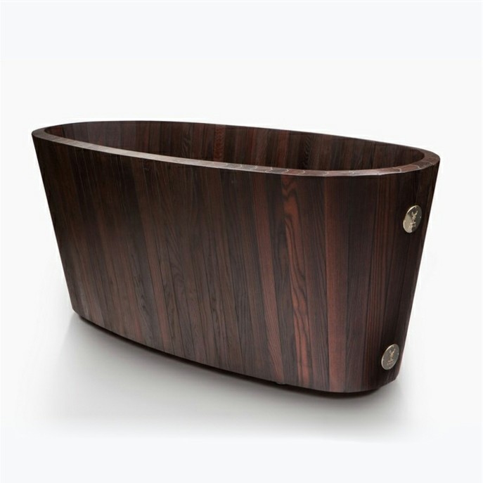 khis prvá vaňa drevo nápad dizajn moderný rustikálny