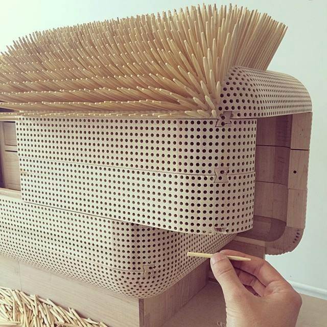 ručne rezané drevené palice kladenie-drevených paličiek do skrine