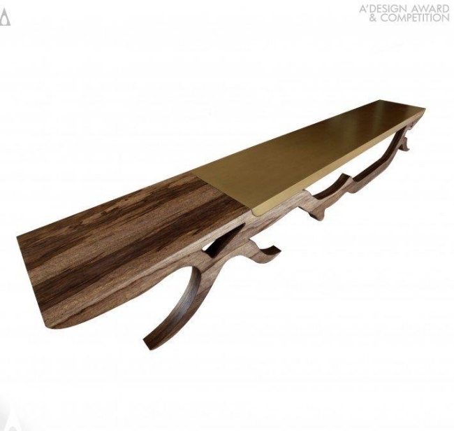 drevená lavica yazan hijazin jordánsko ručne vyrobená drevená lavica yazan hijazin designer jordan ručná práca