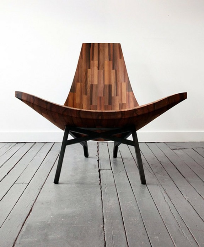 Drevená stolička dizajnérsky nábytok obývacia izba štýlový Nábytok obývacia izba silvoll drevená konštrukcia