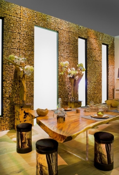 Drevená tapeta na stôl na stenu Drevená dekorácia stolnej steny na dekoráciu drevenej tapety