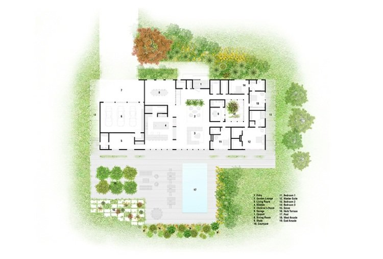 drevené lamely-súkromie-pôdorys-dom-nápad-inšpirácia-architektúra