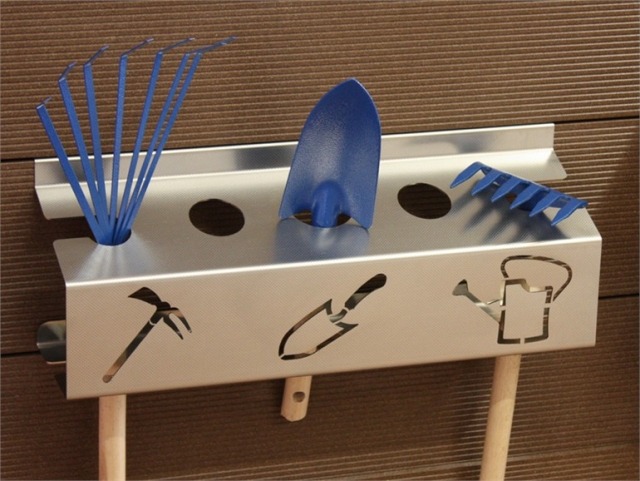 drevené panely fasádny držiak rastlín záhradné náradie príslušenstvo