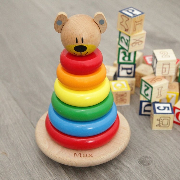 Zásuvné krúžky-stavebné bloky-kocky