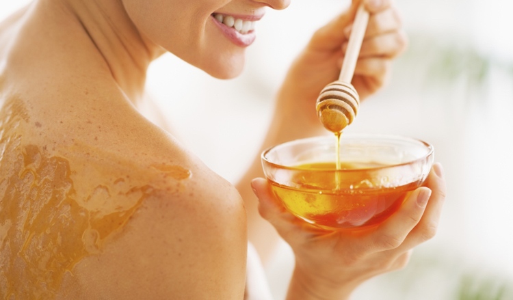 Medová krásna telesná vlhkosť pokožky