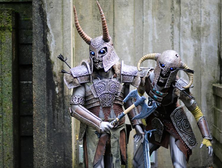 horor kostým halloween nápady muži draugr deathlord