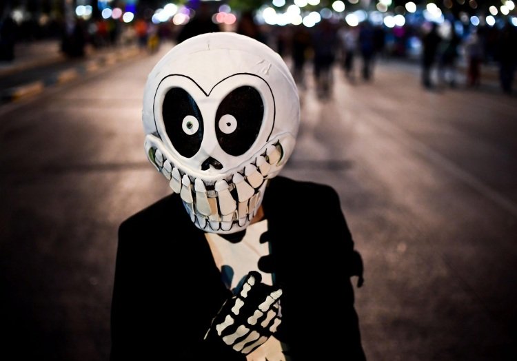 horor kostým kostým lebka oblek nápady halloween