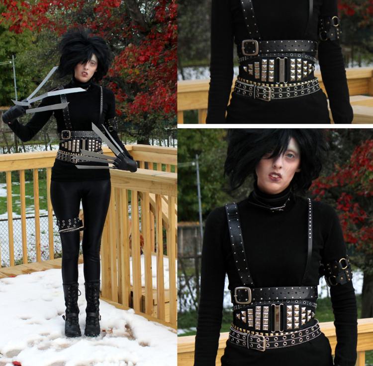 horor kostým edward nožnicové ruky urobte seba