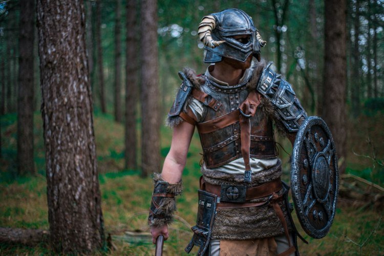 skyrim cosplay počítačové hry halloween nápady