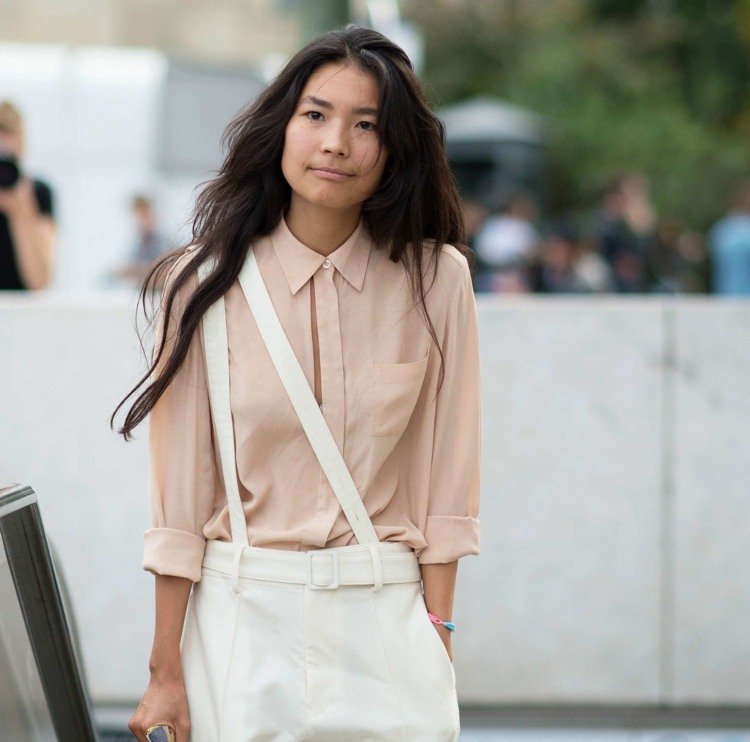 podväzky pre ženy pánska biela ružová košeľa