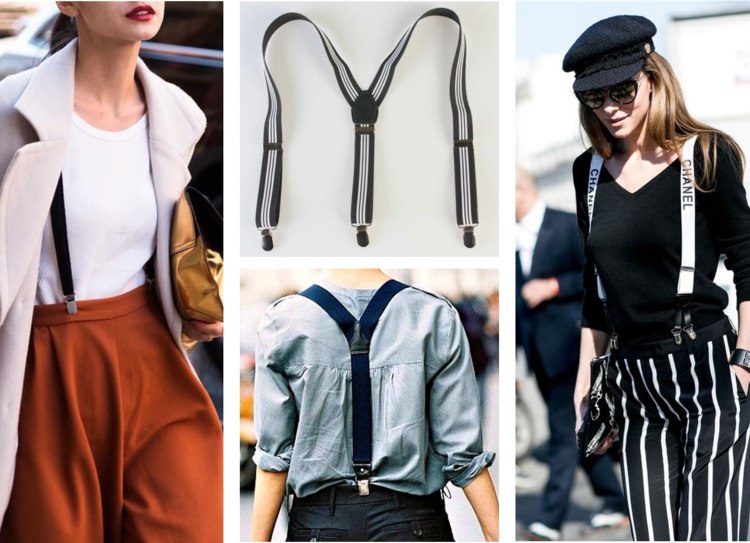 nohavice dámske čierne nohavice pruhy sveter