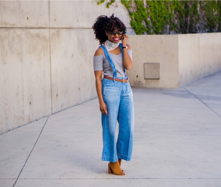 nohavice ženy široký priateľ rifle blúzka bez ramienok