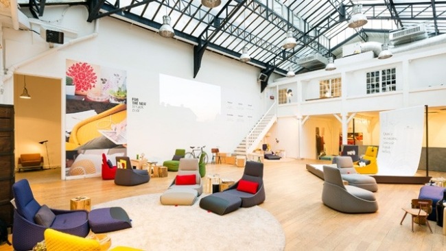 dizajn ležadlá verejné priestory nové pracovné prostredie