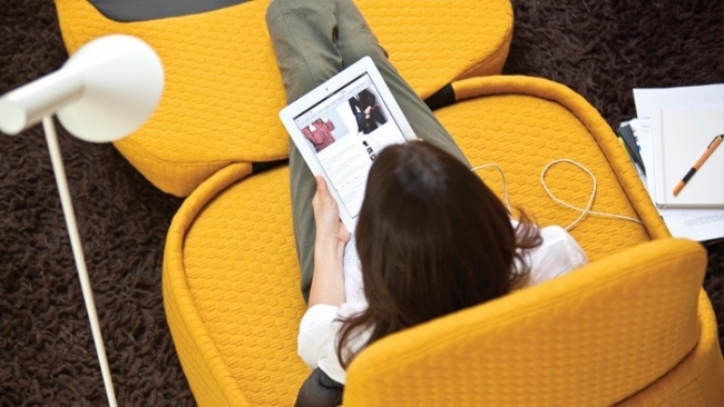 Hosu ​​dizajn kreslo práca doma žltá stolička rozvinúť