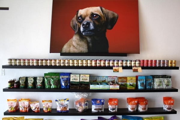 hotelové psy stravovanie zvierat ako trendová dekorácia steny pre psov