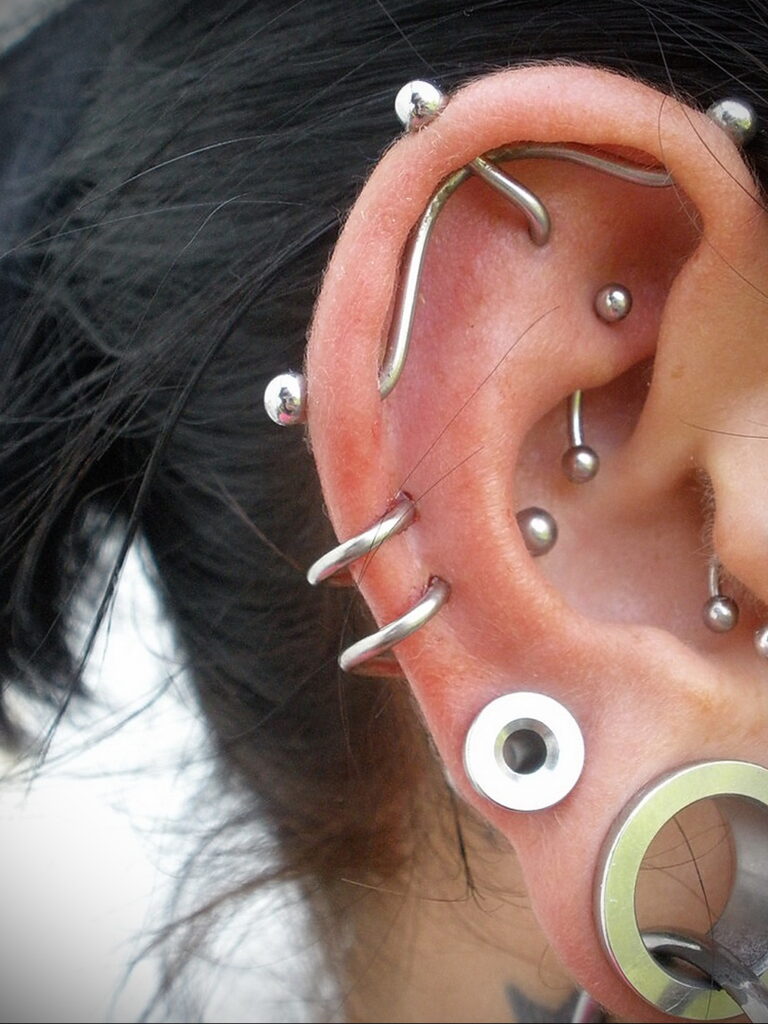 Снимка Пиърсинг на хрущял 29.01.2021 №0165 - Пиърсинг на хрущял -