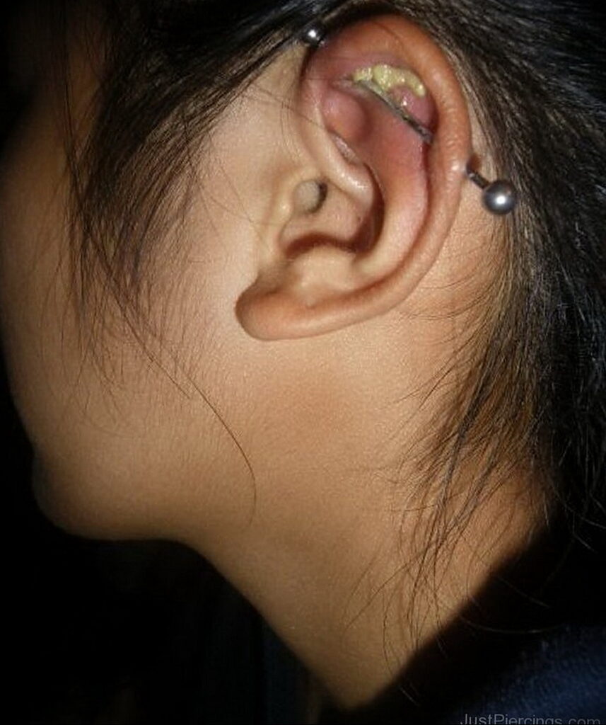 Снимка Пиърсинг на хрущял 29.01.2021 № 0438 - Пиърсинг на хрущял -