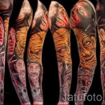 művészi tetoválás 32 fénykép