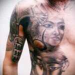 művészi tetoválás férfiaknak 3 fénykép