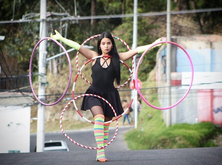 Hula Hoop na chudnutie celého tela s vlastnou váhou