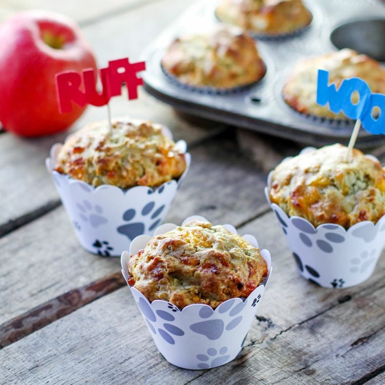 Pupcakes recepty, čo môžu psy jesť