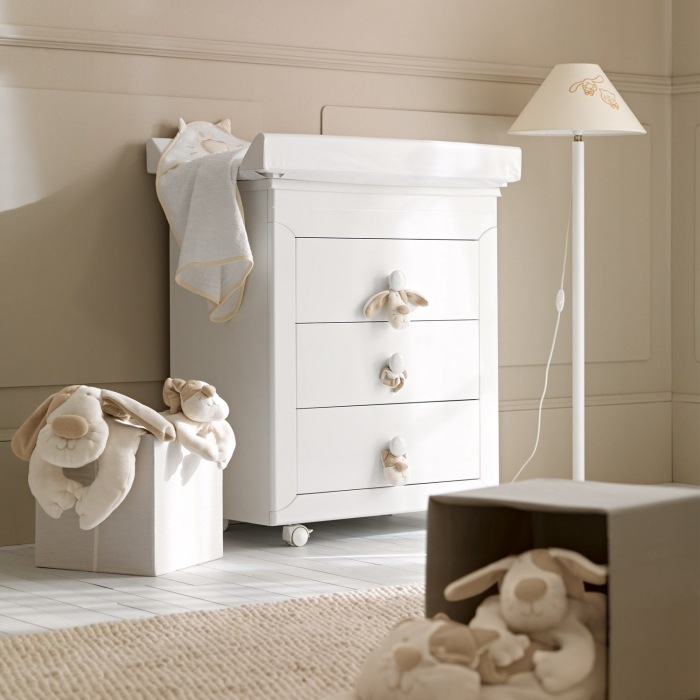 Pali-prebaľovacia vanička na prebaľovanie staníc-Cicci-Coco-krém-biela-detský nábytok