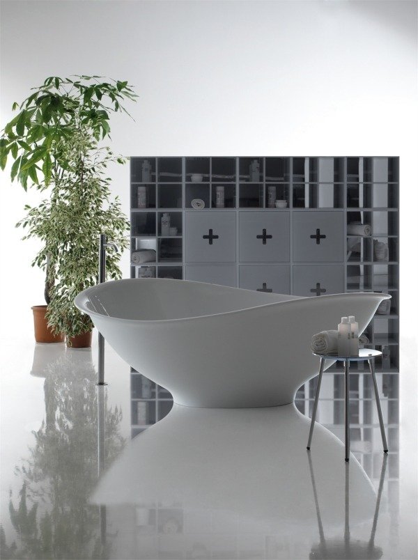 Kúpelňový nábytok akrylátová vaňa Galassia Design Keramik