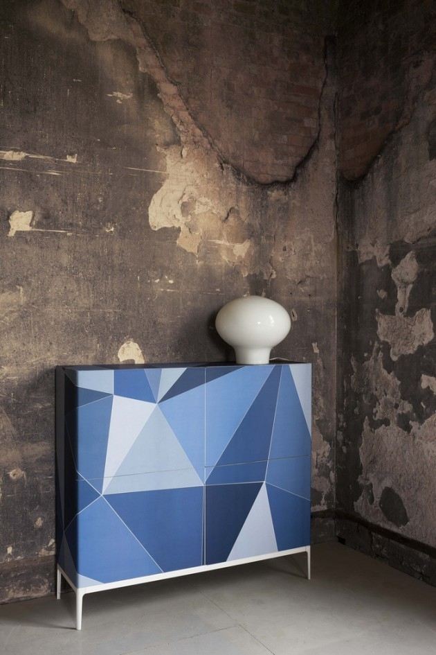 premaľovanie použitého nábytku - geometrické tvary pôsobia štýlovo nápady-na-byt-starý-nábytok-dizajn-nové-maľovanie-geometrické tvary
