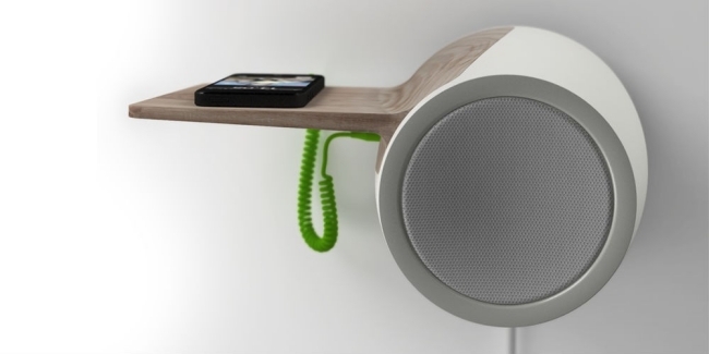 Hi-tech reproduktor-I-telefón bluetooth dizajn-DNgroup tip na darček Hi-tech príslušenstvo na dekoráciu steny reproduktora I-Phone Bluetooth Design-DNgroup tip na darček