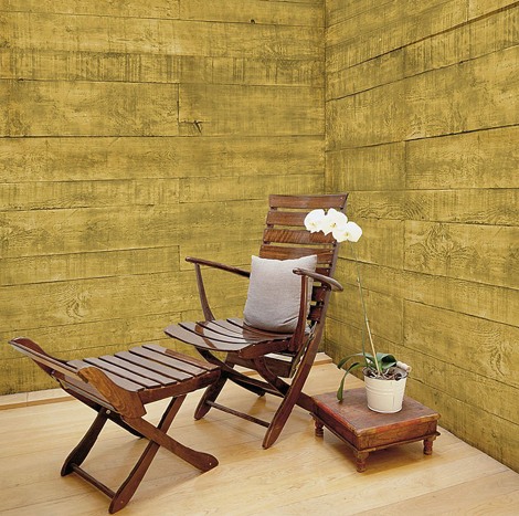 kreatívne obklady na stenu vyrobené z úplne drevených vzorov