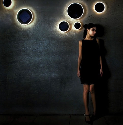 nápady na nástenné svetlá na slnečnú energiu pre moderné záhradné osvetlenie