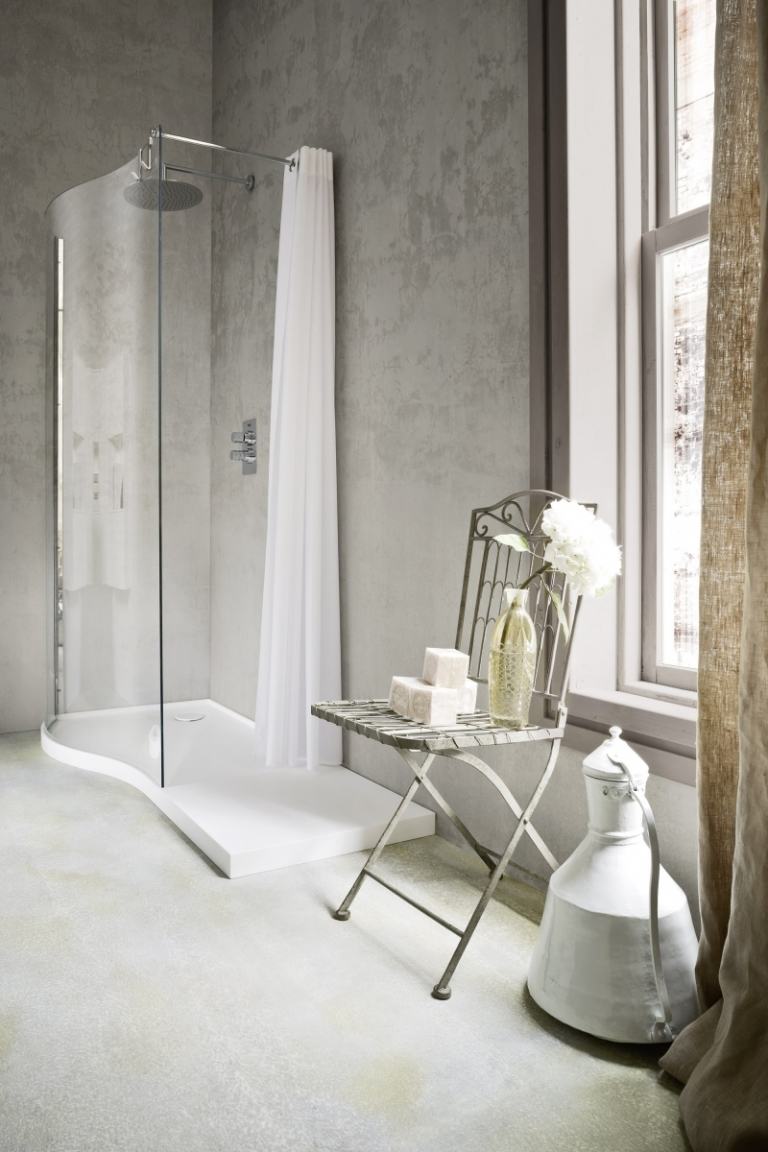 moderný-sprchovací kút-zakrivené sklo-boma-rexa-dizajn