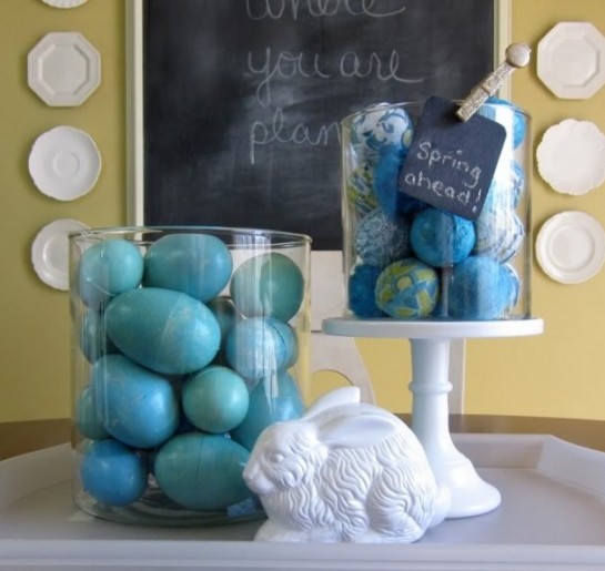 Zbierajte nápady na veľkonočné monotónne farebné zaujímavé