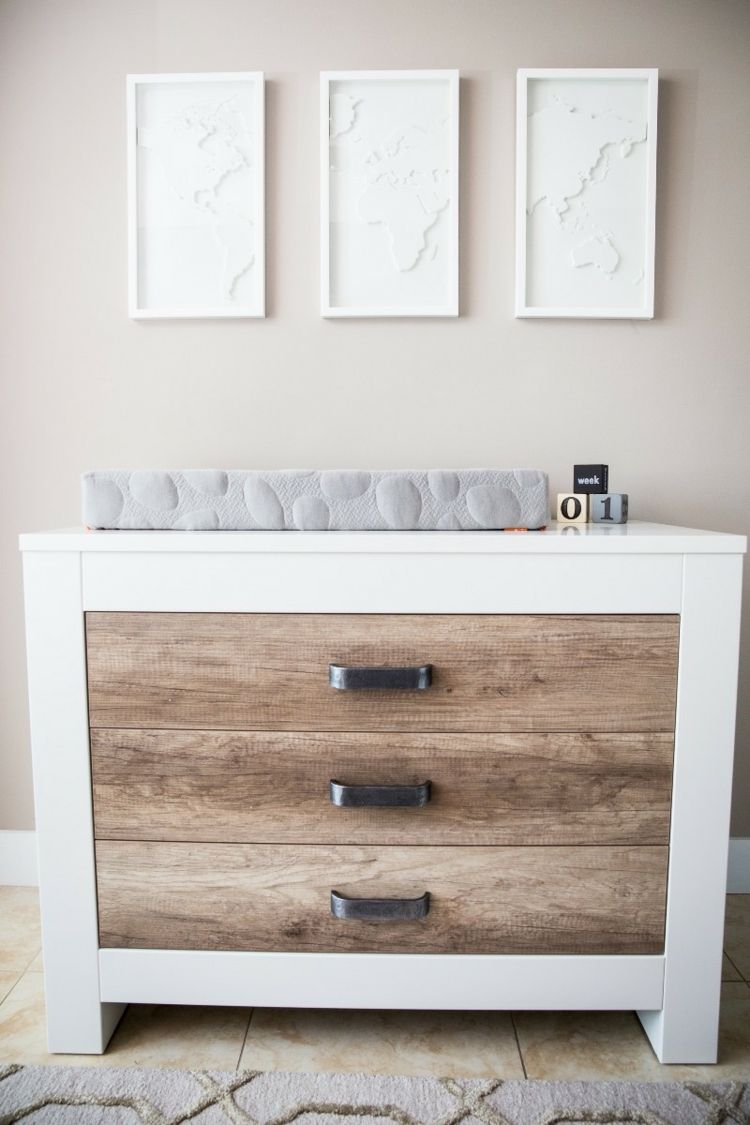 Moderná komoda s rustikálnym nádychom