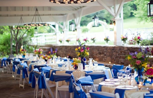 Príklady dekorácií osláv zámockej záhrady nápady