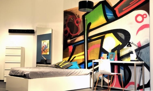 nápady nástenná dekorácia fotografická tapeta abstraktné línie pouličný vzhľad nápady nástenná dekorácia foto tapeta abstraktný vzhľad ulice