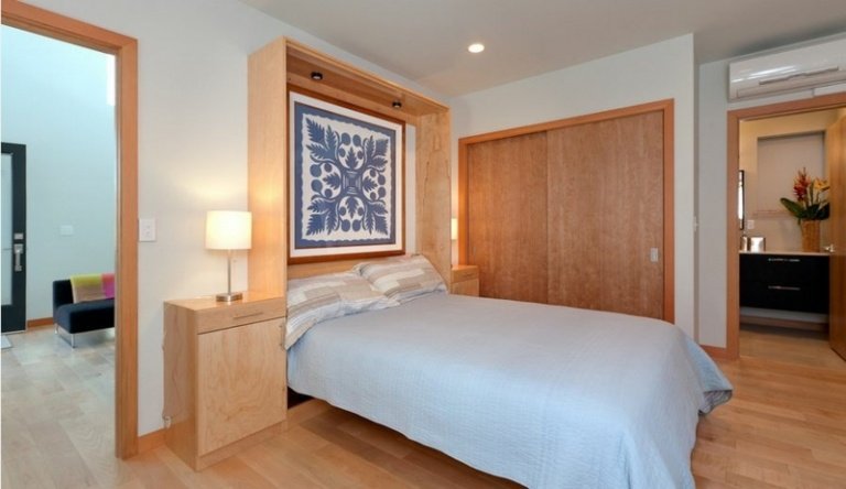 nápady posteľný stôl veľký praktický interiérový dizajn bývanie