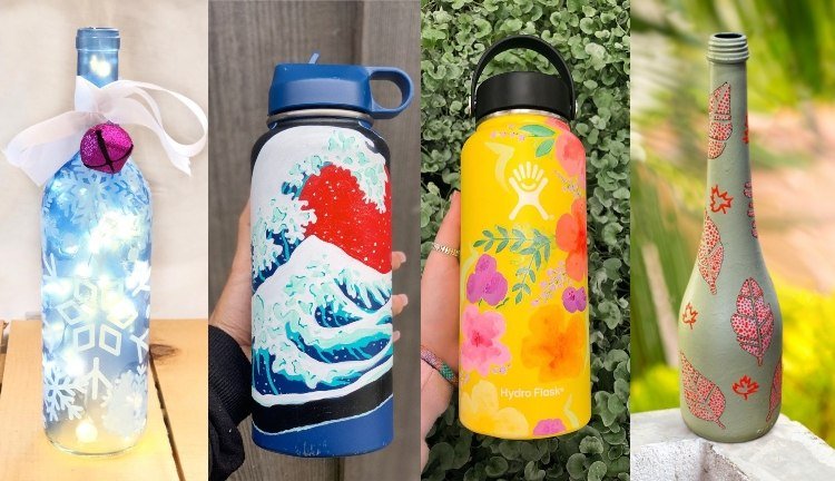 Nápady na maľovanie fliaš