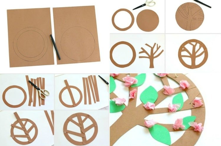 Veľmi ľahký návod na papierové dekorácie na rozdávanie