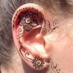 фото рисунки на къна по тялото от 12.02.2018 №034 - рисунки на къна на -