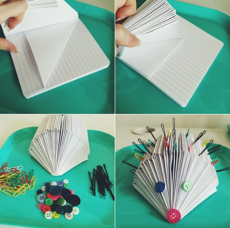 Ježko drotár inštrukcie-kniha-skladacie-tlačidlá