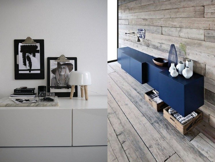 Poličky Ikea Besta sa kombinujú a zdobia rôznymi spôsobmi ikea-besta-policovy-skladovy-system-moderny-deco-modro-biely-modul-obklad na stenu-laminat