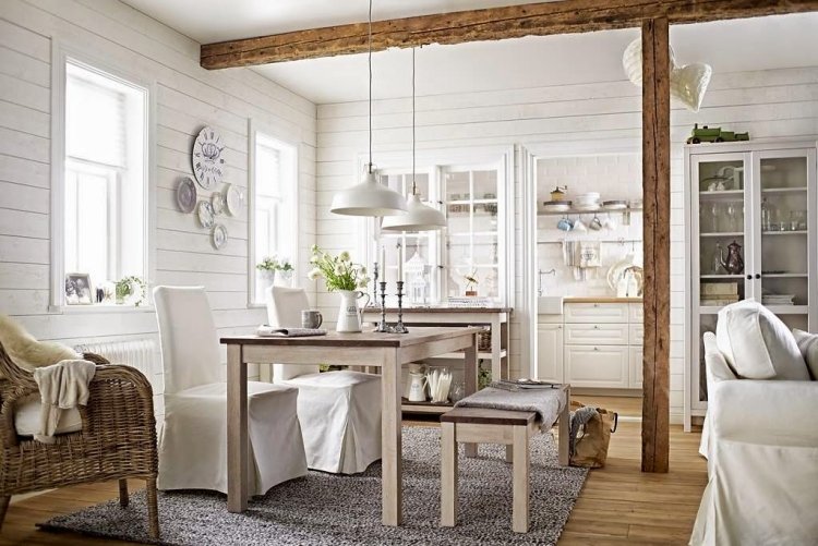 Drevený jedálenský stôl KEJSARKRONA vo vidieckom štýle KEJSARKRONA-ikea-jedálenský stôl-country-škandinávsky