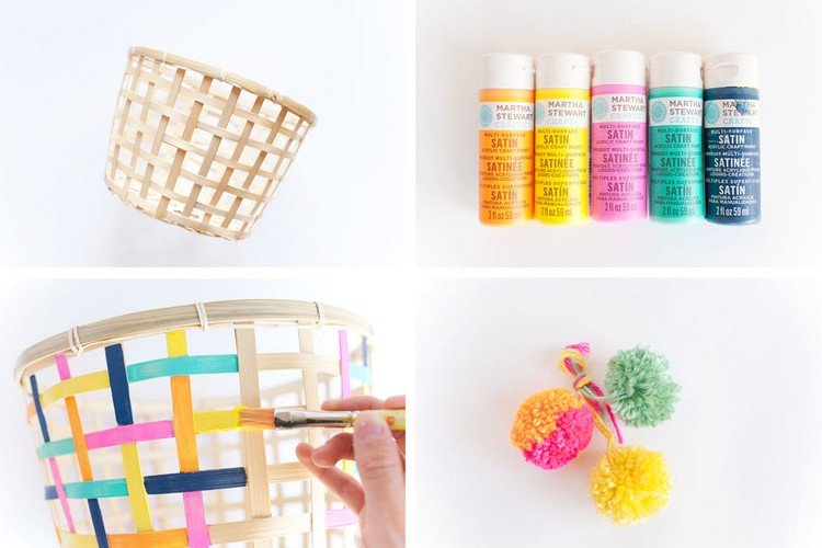 nápady-detská izba-ikea-hacky-hračka-košík-okoreniť-farba-pompony