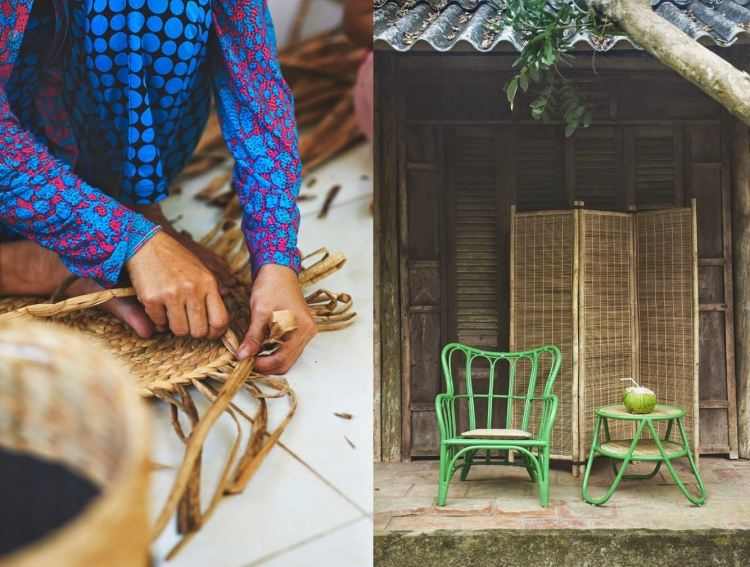 Ikea ratan -nabytok-cop-banan-vlakno-rucnik-vietnam