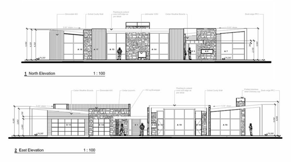moderný dizajn od Dileu Residenz - plán Architektonický plán rezidencie Dileu