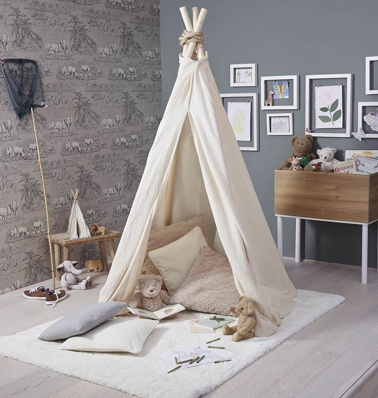 Tip stan deti-koberce-posteľné prikrývky-plyšové hračky-škôlka-nápady