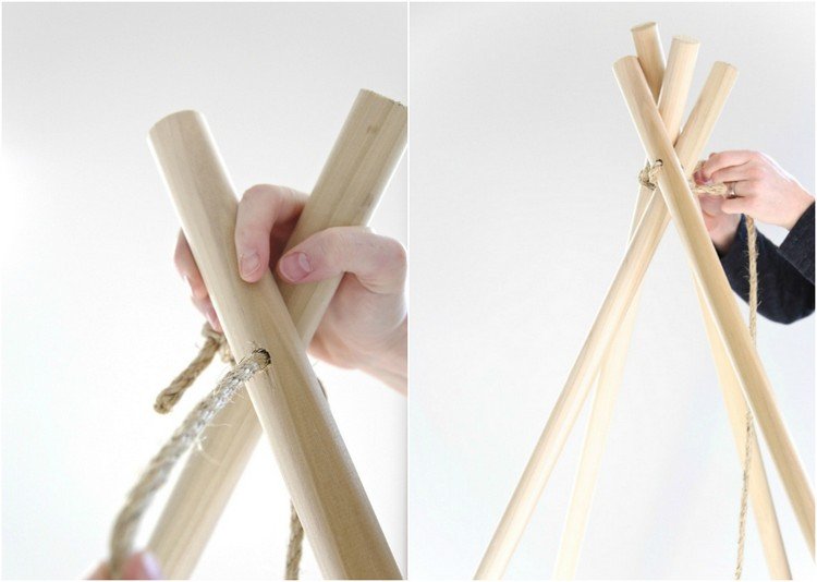 Tip-stan-návod-zostava-vaše-vlastné-póly-viazacia šnúra